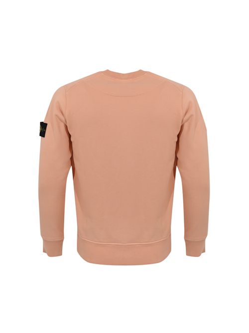 Felpa 6100060 in cotone Plaster pink STONE ISLAND | 6100060S0051V008E